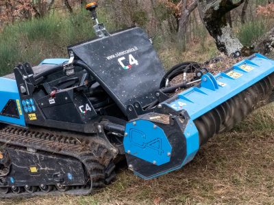 C4 Mulcher im Einsatz