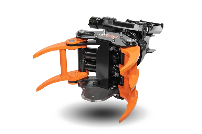 KXZ210 + E210 Baumschere mit Rotator