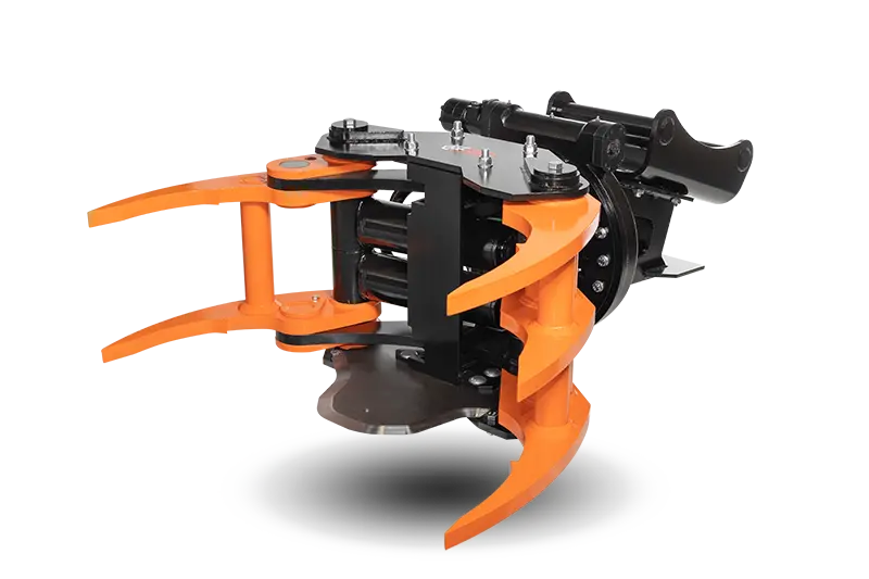 KXZ350 + E350 Baumschere mit Rotator